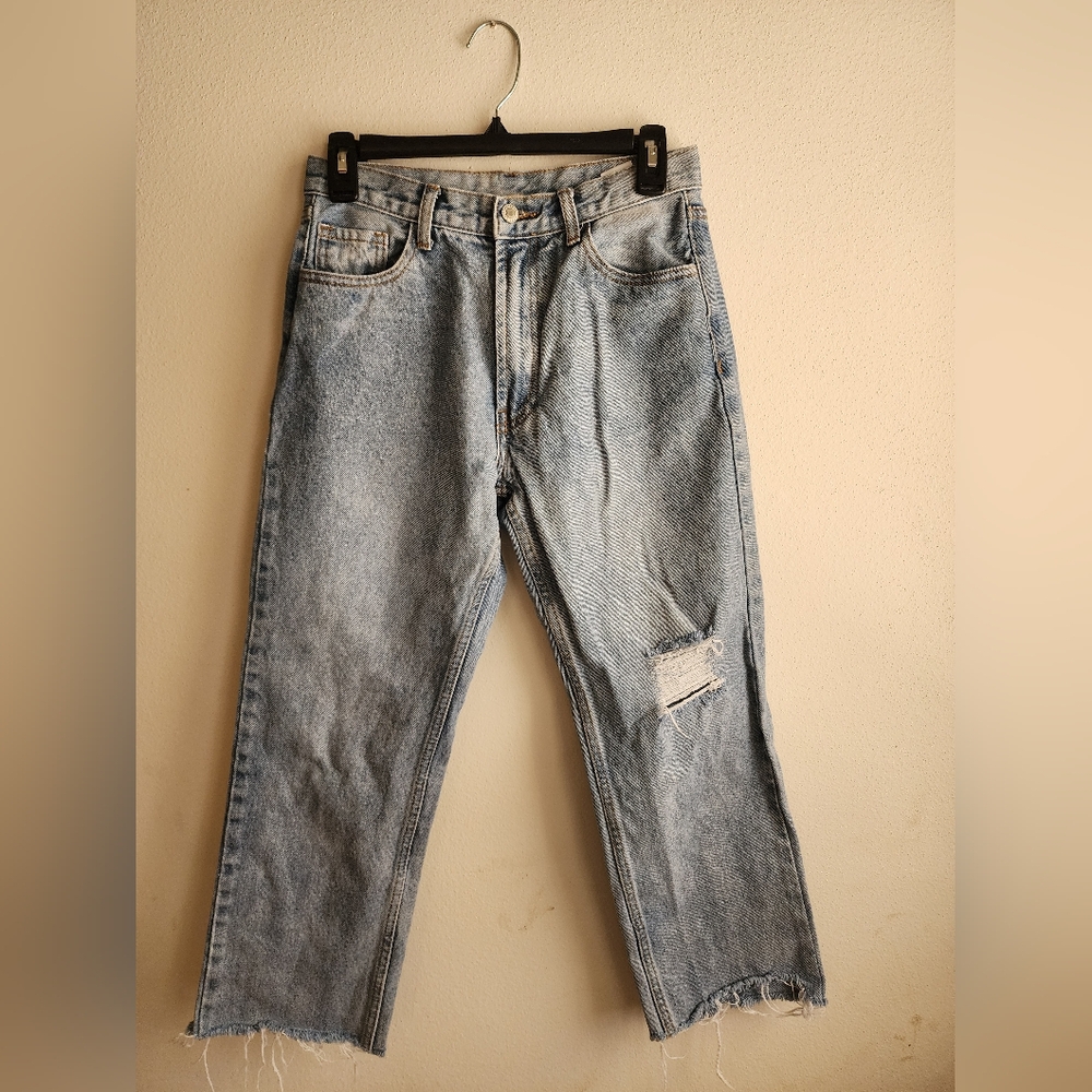 J Galt Brandy Melville Womens Mom Blue Jeans Size M 26